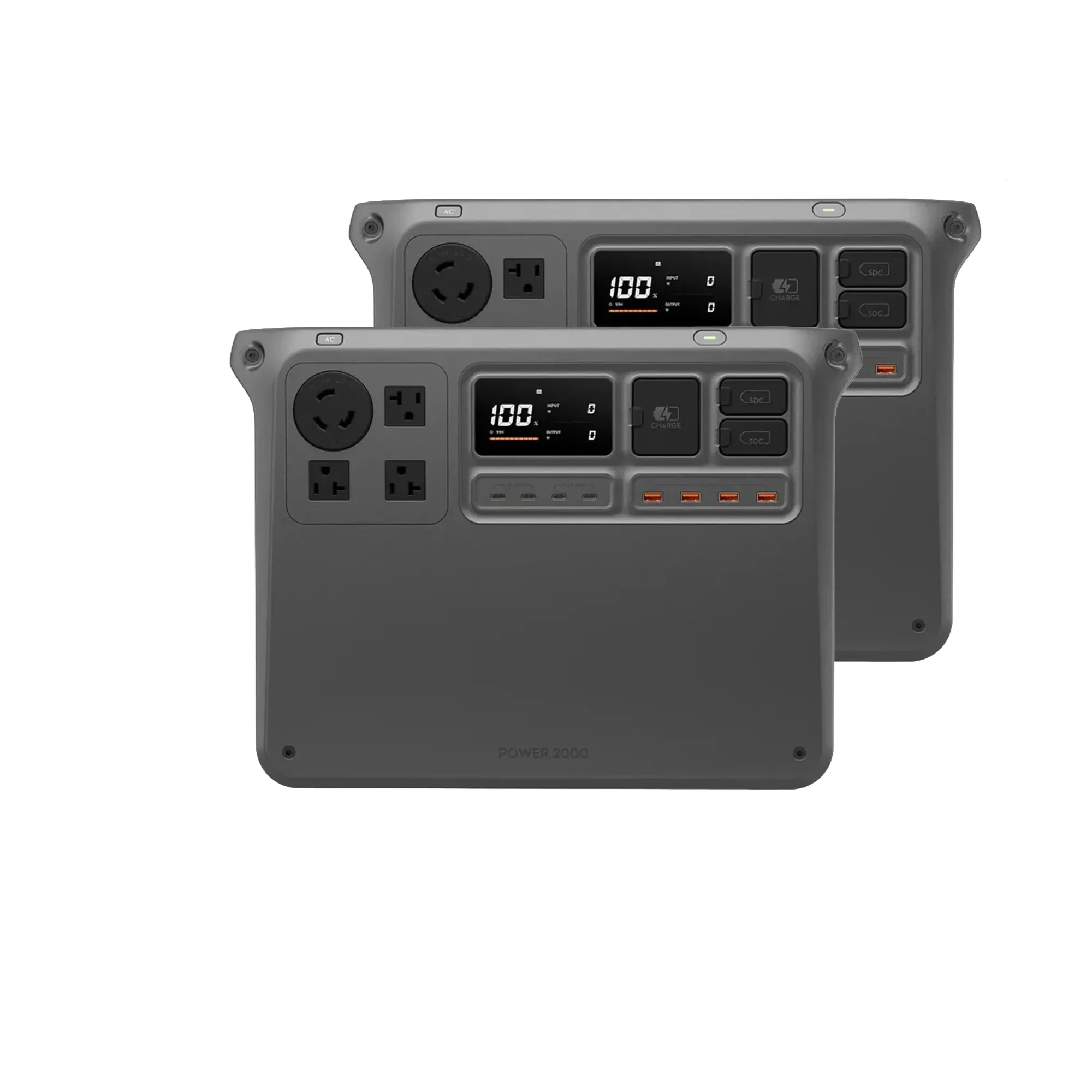 Two DJI Power 2000 units side by side
