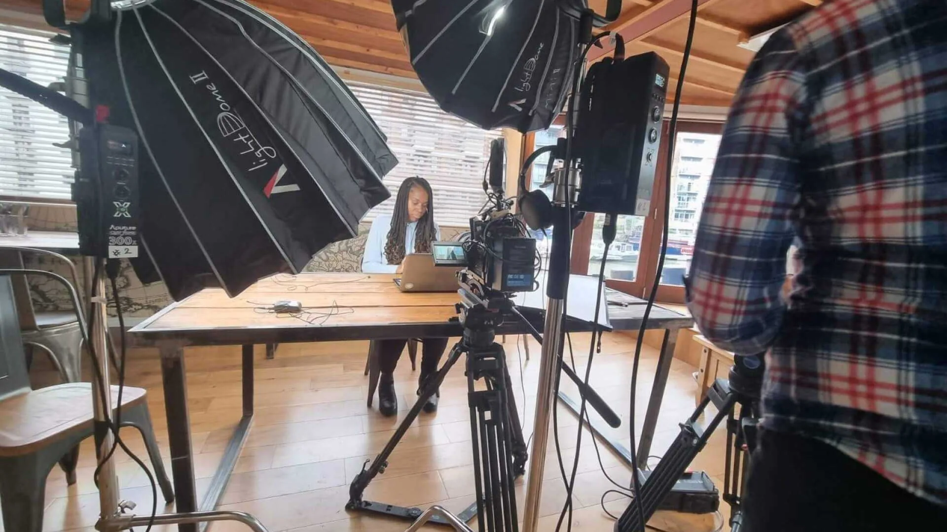 Upstairs Studio Filming Central Bristol 1