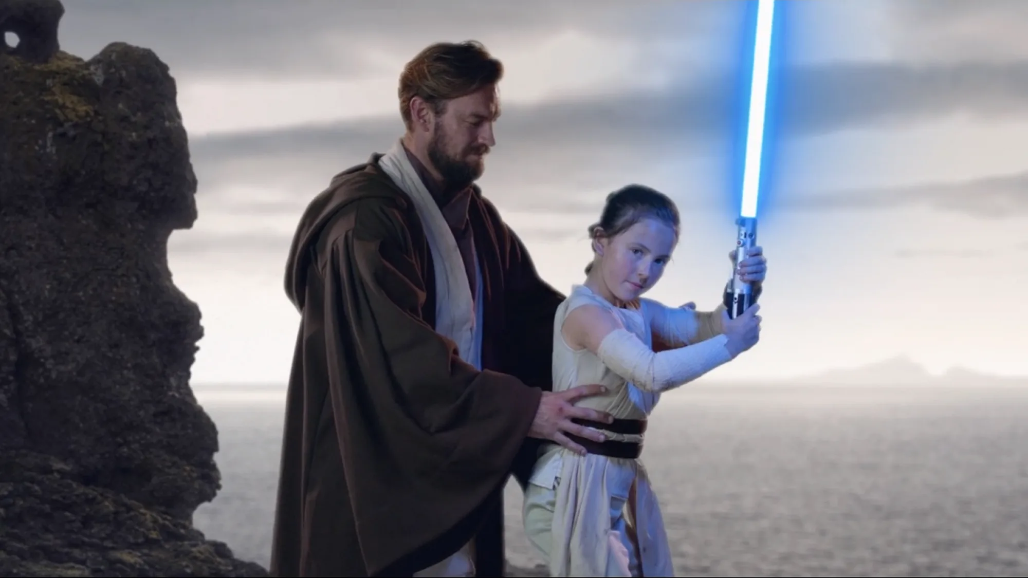 Oral-B Star Wars commercial film production - Floating Harbour Bristol