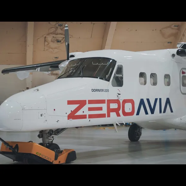 Zero Avia Plane in Hanger