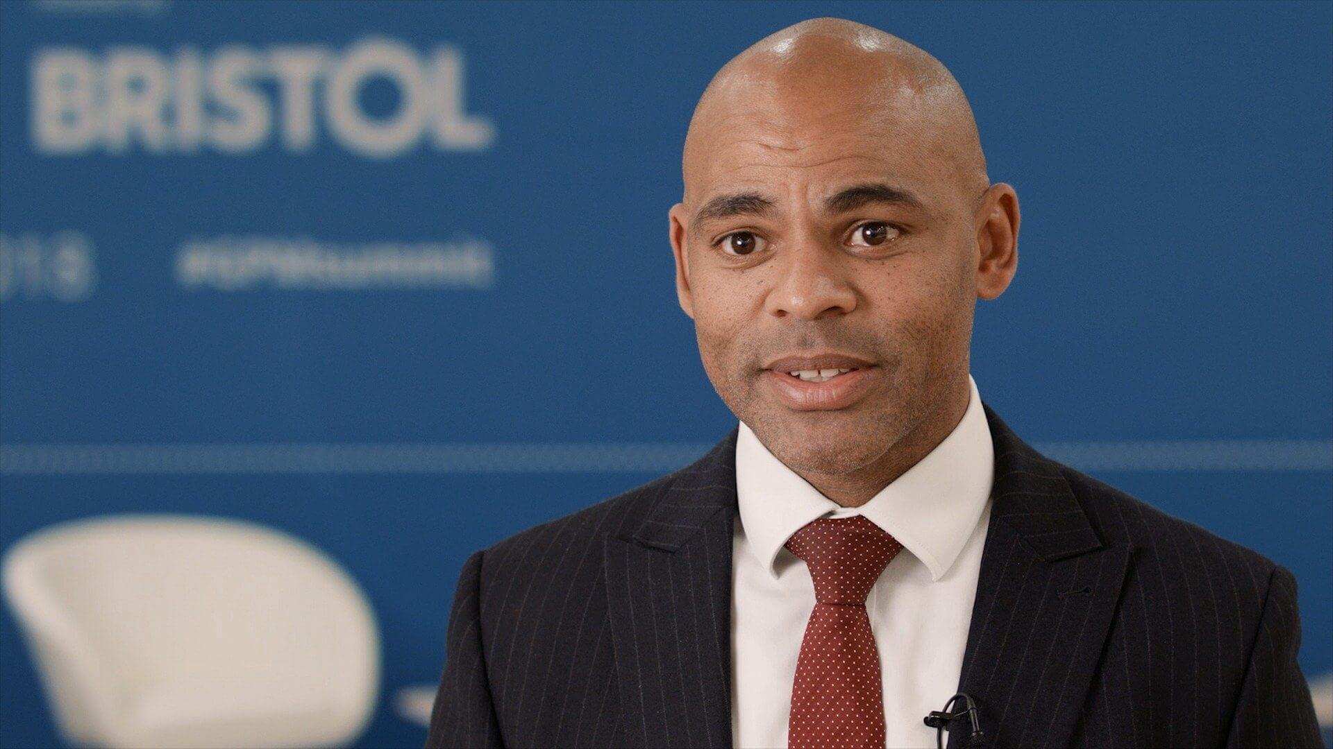 Interview at a Bristol event
