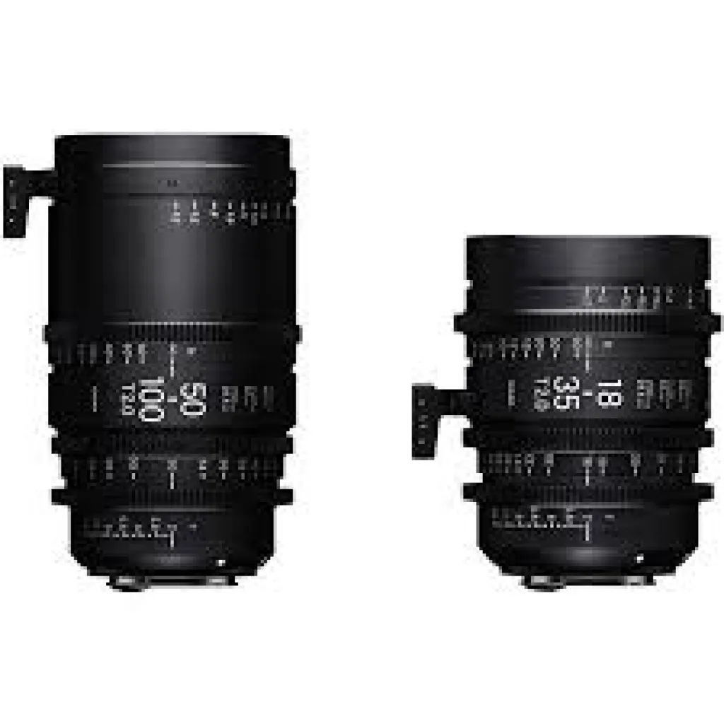 Sigma cine zoom lenses