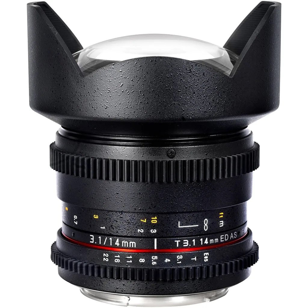 Samyang 14mm lens