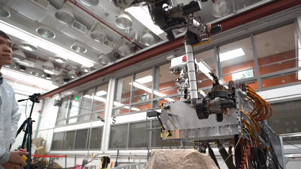 Still from Space Sector Promotional Film for WECA - Floating Harbour film production