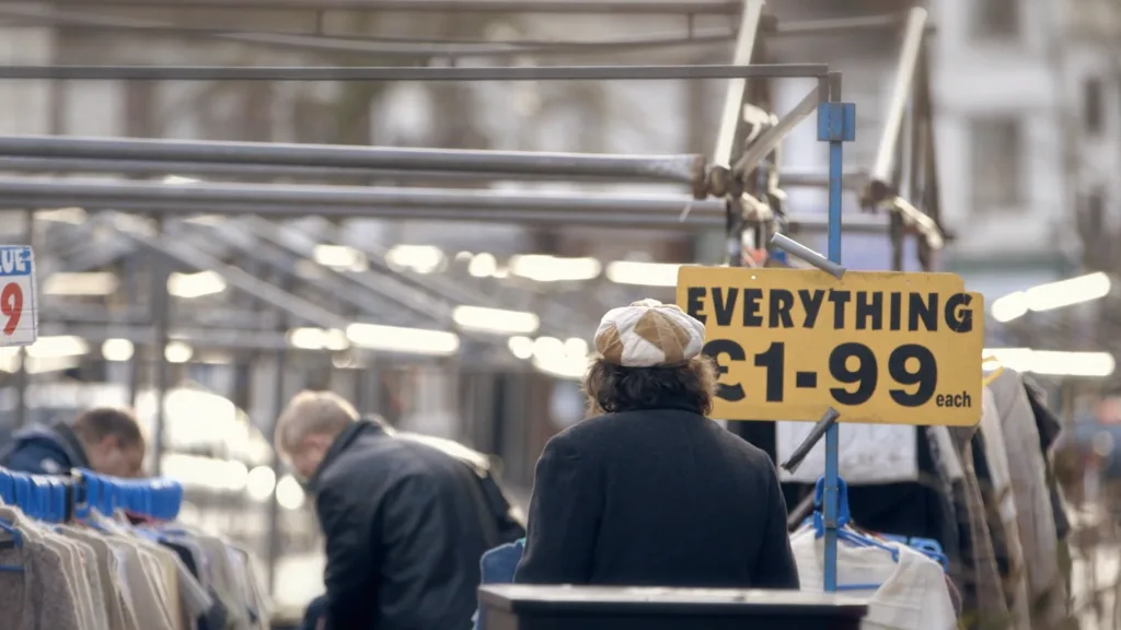 Still from The War on Loan Sharks film - Floating Harbour film production