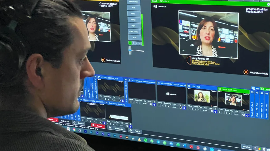 Creative Coalition Festival 2023 event film for Creative UK - Floating Harbour Bristol