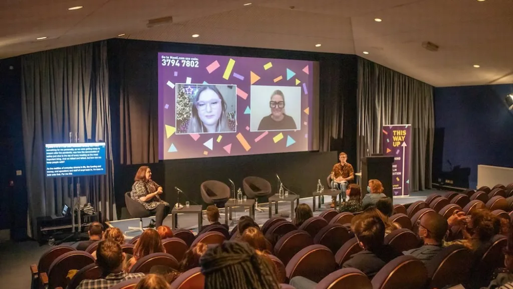 Still from Watershed Events event film - Floating Harbour film production