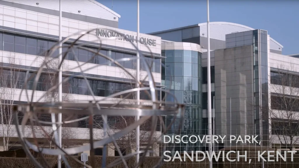 Still from Innovation Across Our Locations film - Floating Harbour film production