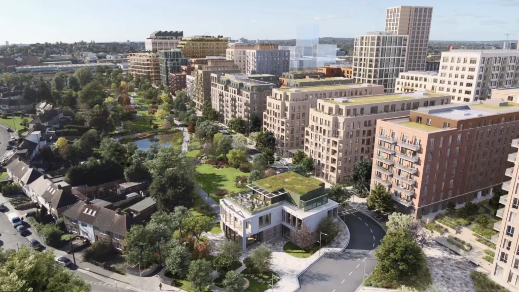 Brent Cross Town film for Argent - Floating Harbour Bristol and South West