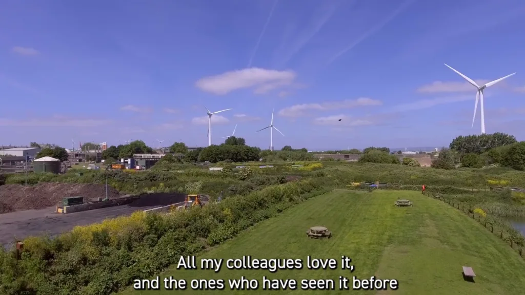 Still from Bee Bold Awards 2022, film for WECA - Floating Harbour film production