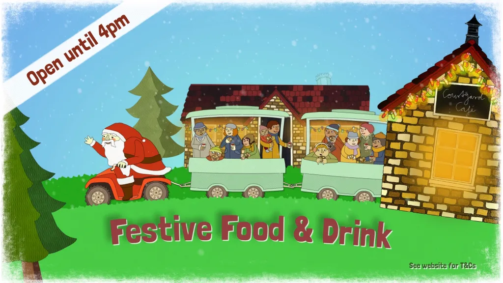 Still from Christmas Wild Place Project Ad animation - Floating Harbour film production