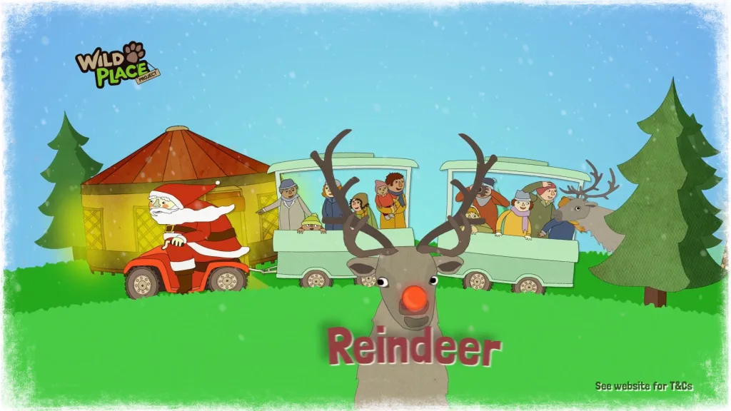 Christmas Wild Place Project Ad animation - Floating Harbour Bristol