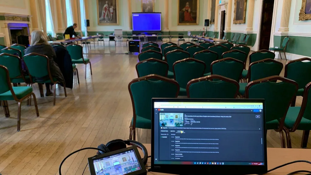 Ongoing Committee Livestream - Floating Harbour film production