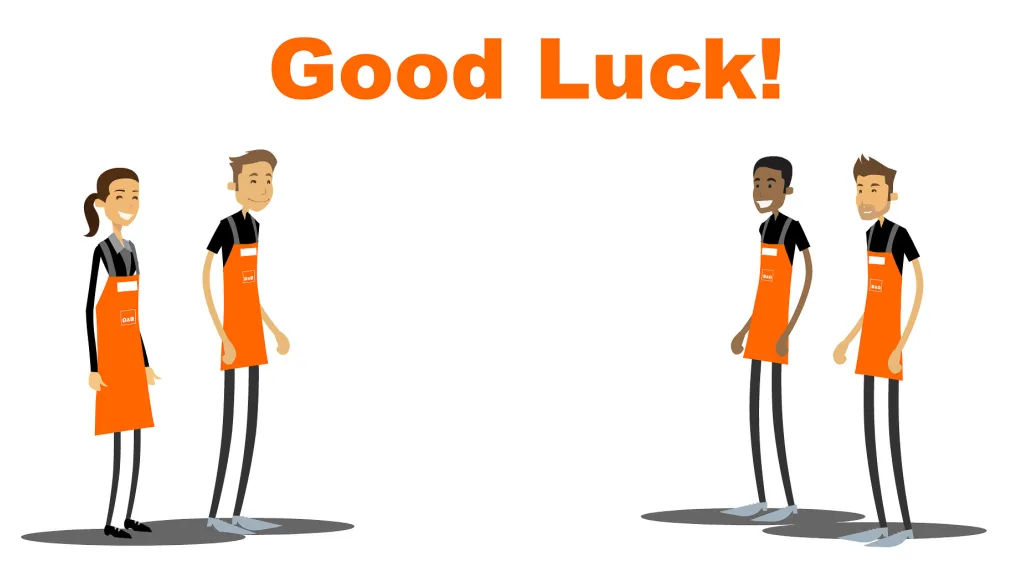 B&Q Department Supervisor Animation for Lifetime Training 2 - Floating Harbour, Bristol