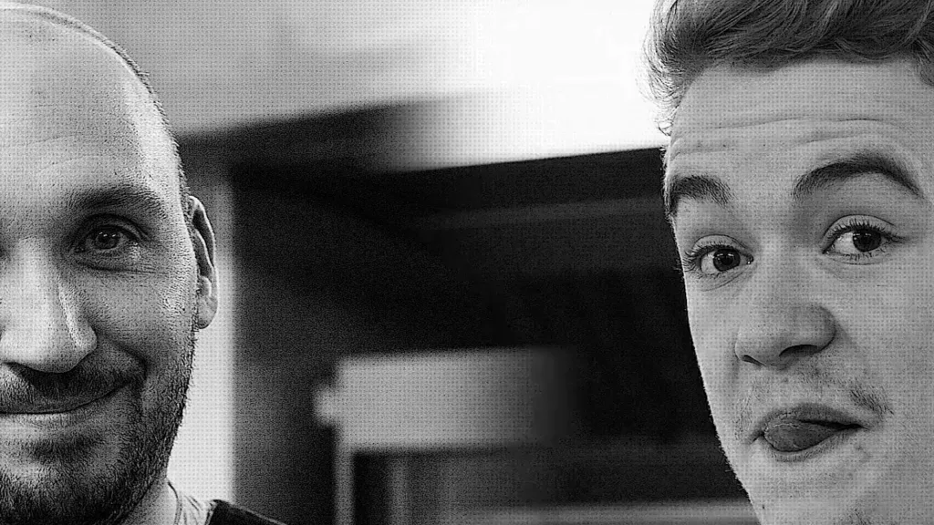 Training film production — still from corporate learning video