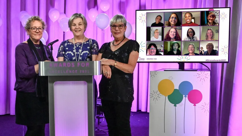 Still from Sirona Awards for Excellence case study film - Floating Harbour film production