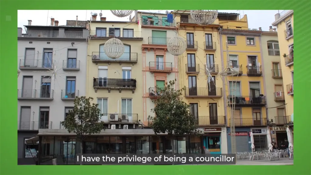 Still from Sustainable Cities Mobility Challenge - Olot, Spain, film for Climate Kic - Floating Harbour film production
