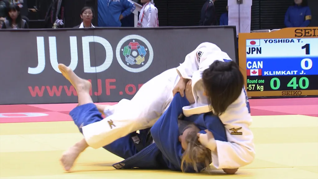 Still from Judo Explained film - Floating Harbour film production