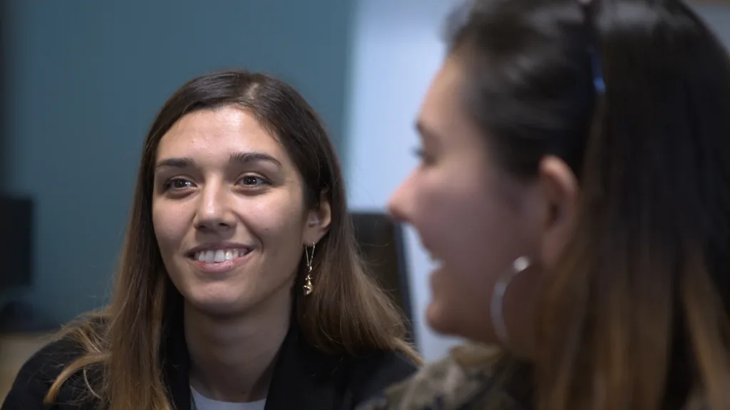 Still from University Of Bristol Modern Languages promotional film - Floating Harbour film production