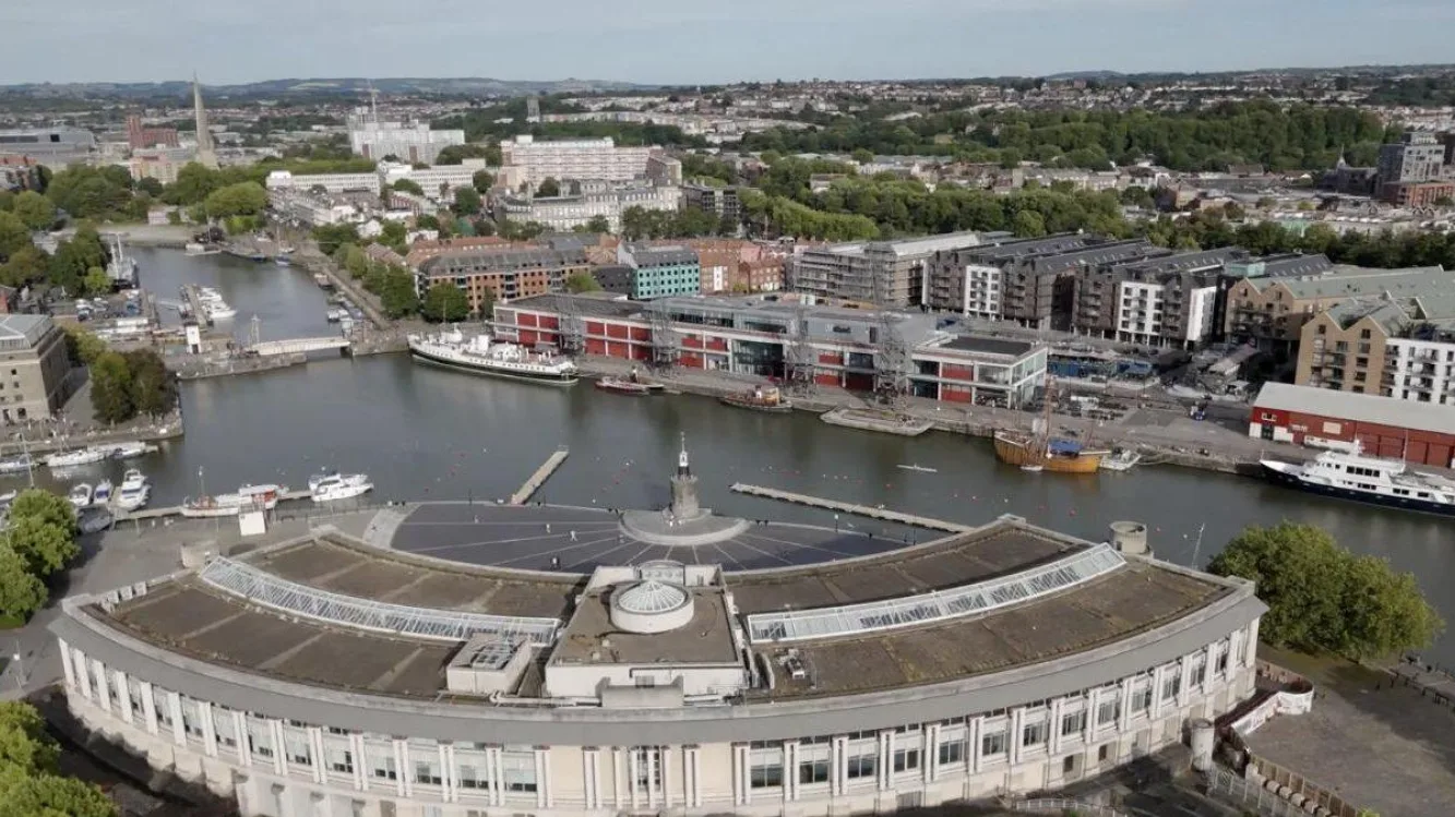 Eb hero aerial harbour