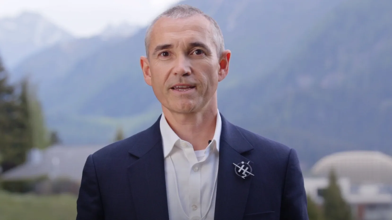 Still from ZeroAvia at the Farnborough International Airshow film - Floating Harbour film production