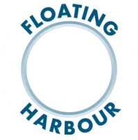 Floating harbour logo white