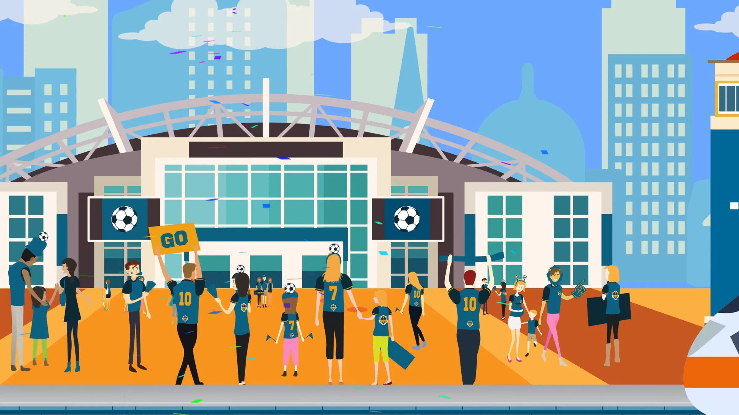 Still from Graphics & Animation - Floating Harbour Bristol and South West