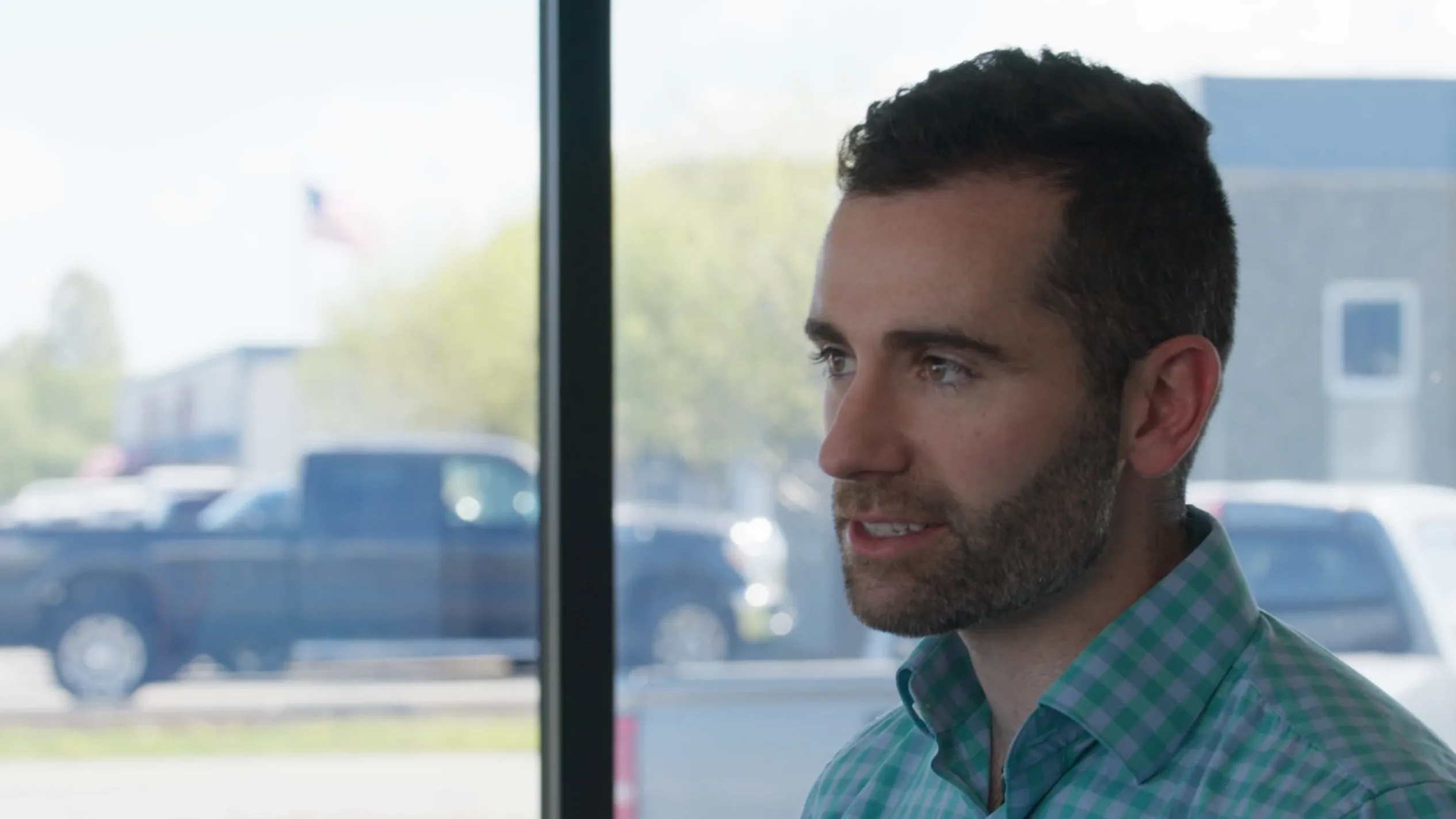 Still from ZeroAvia film - Floating Harbour film production