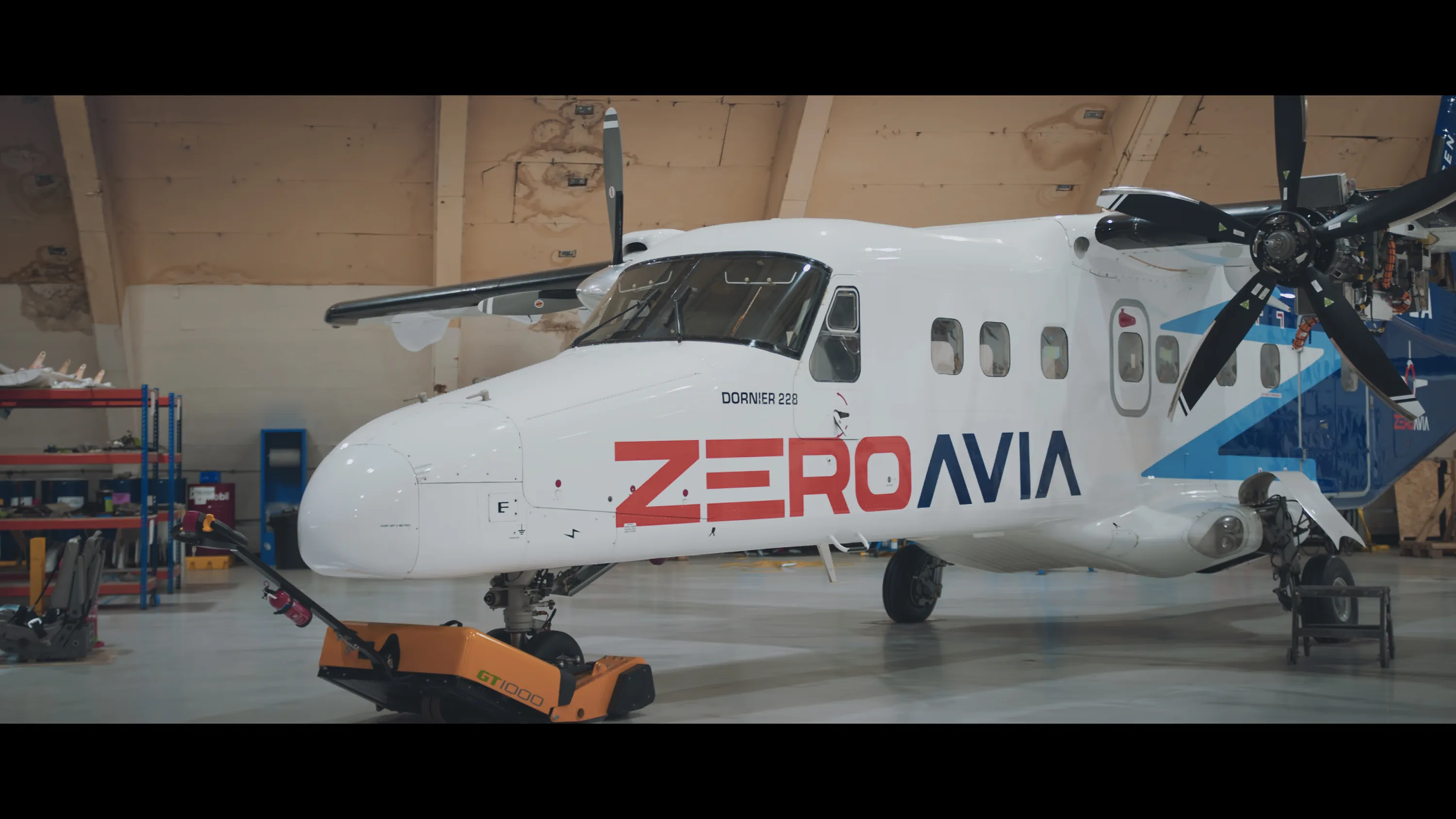 Zero Avia Plane in Hanger