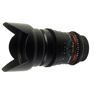 Samyang 35mm VDSLR T1.5 Lens - Canon EF Mount