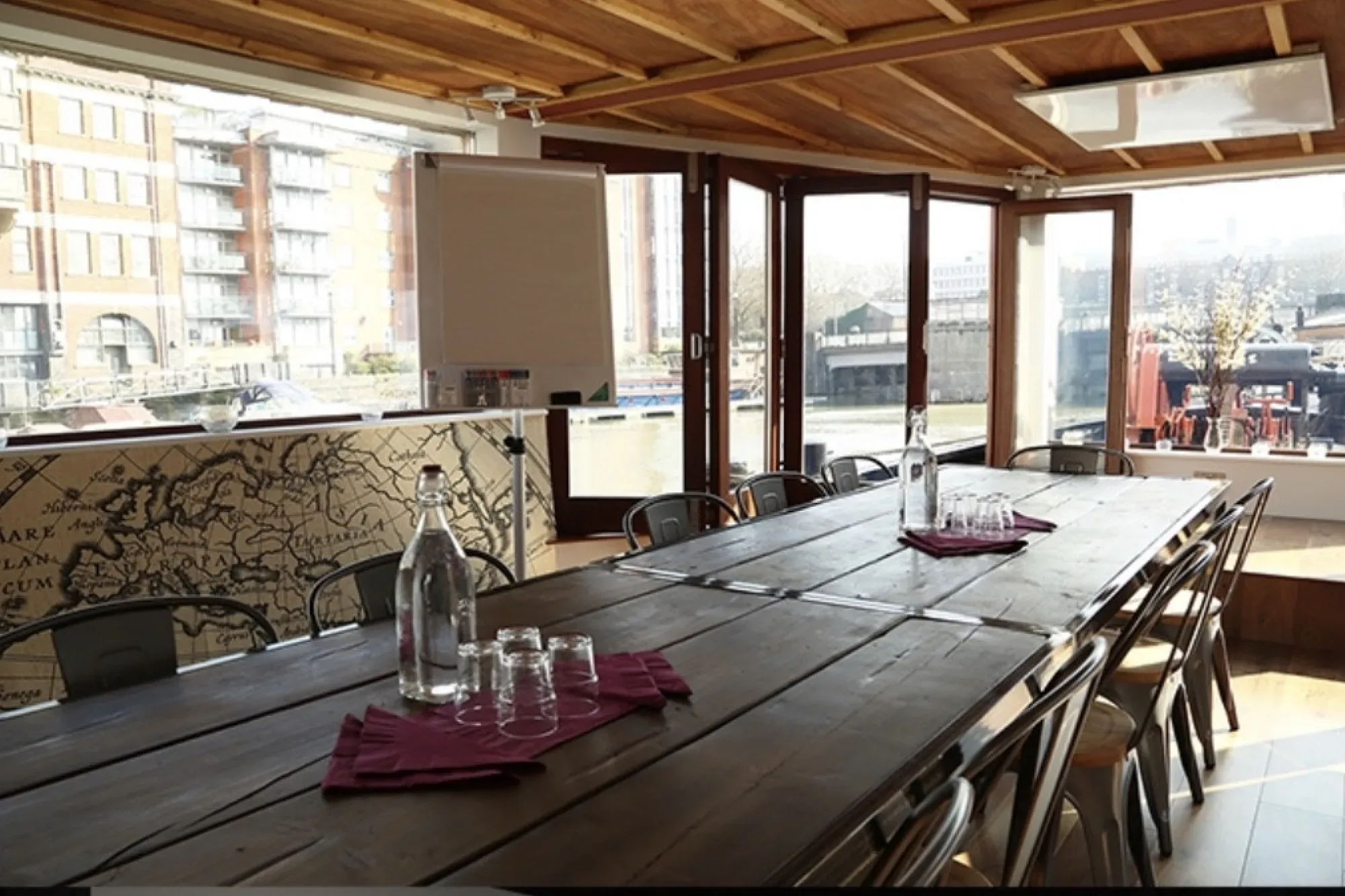 Bridge Space Floating Harbour Boardroom