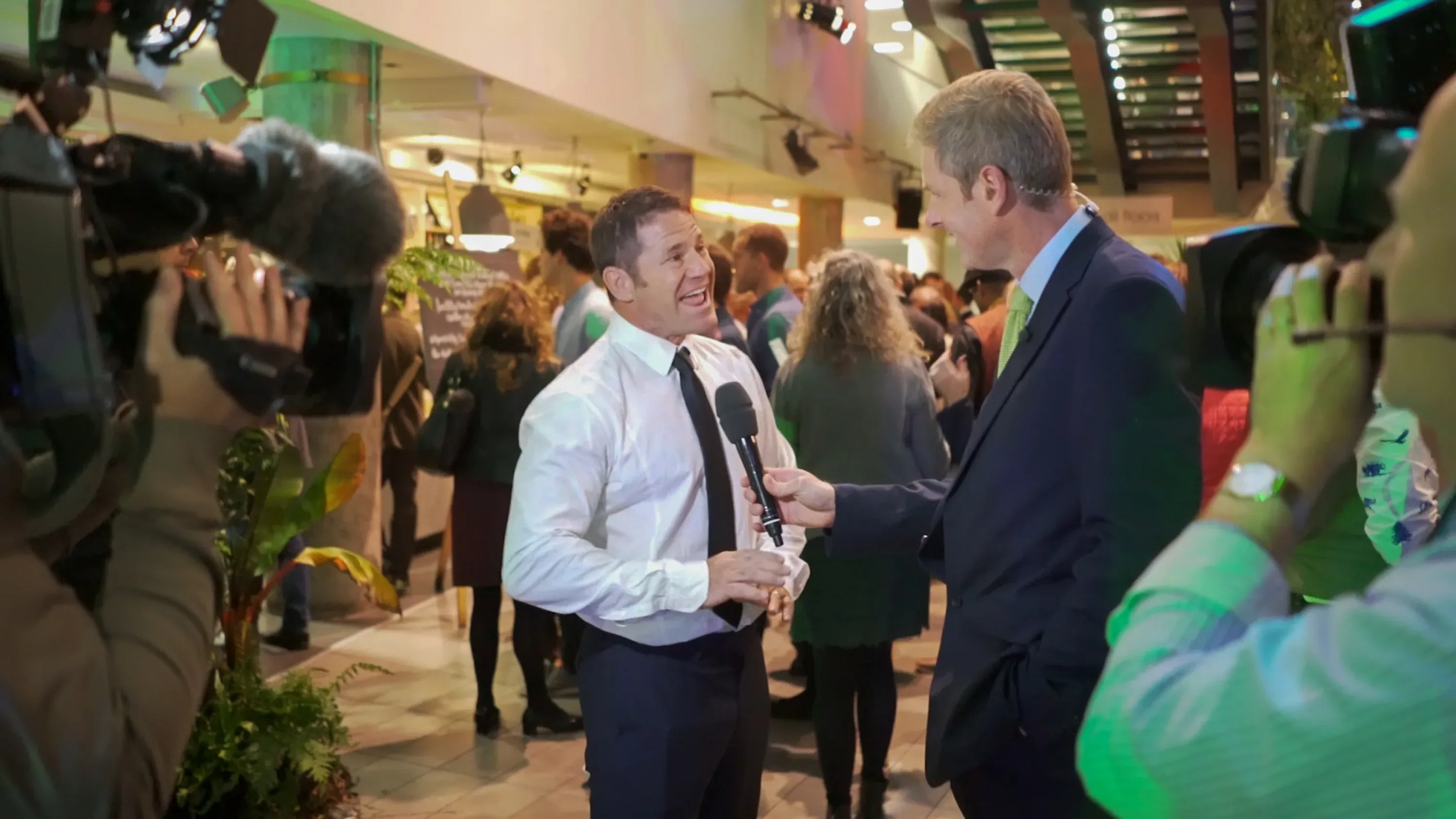 Wildscreen Festival film production still - Floating Harbour live event coverage