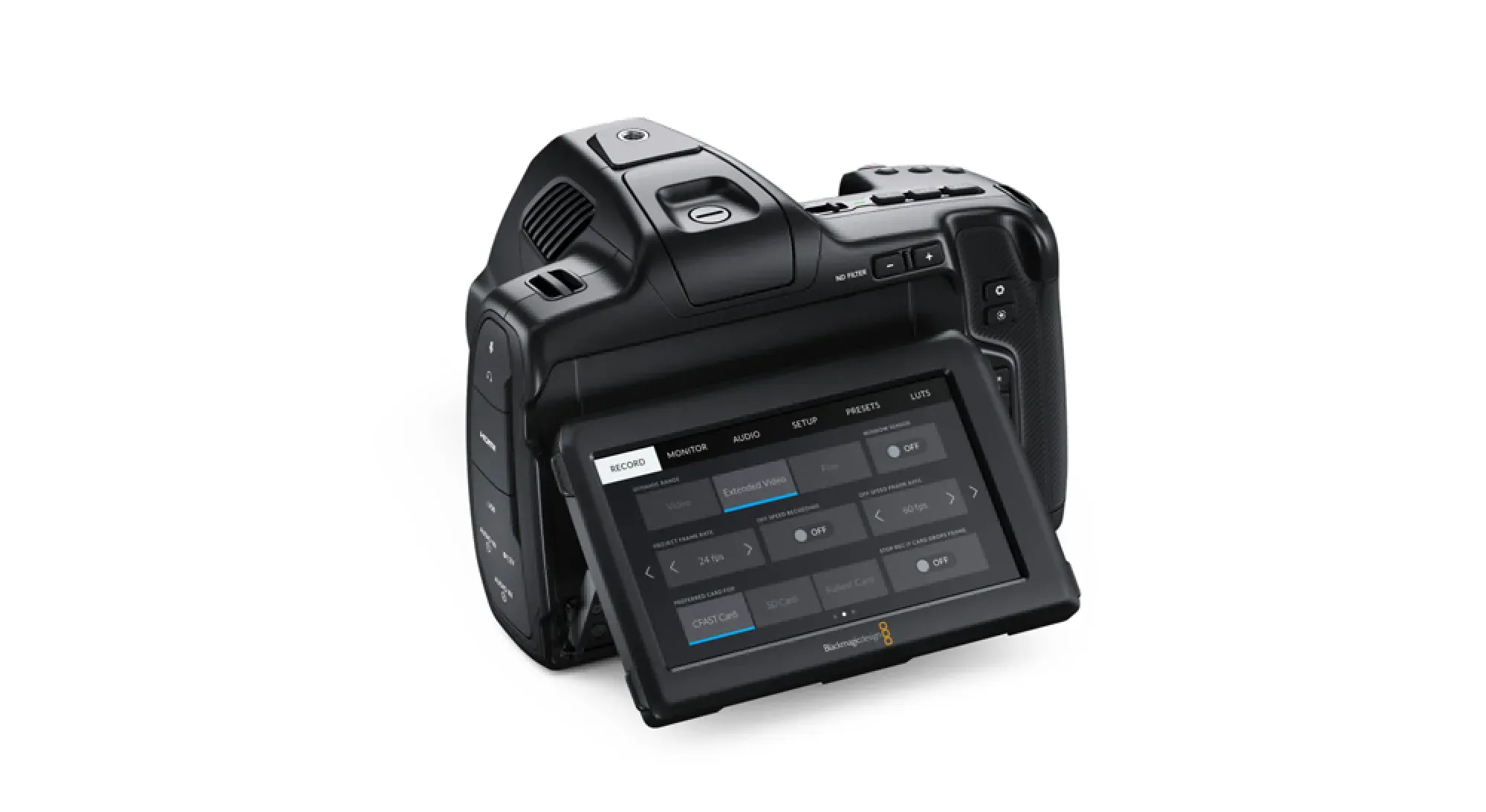 Blackmagic pocket cinema camera 6k pro back