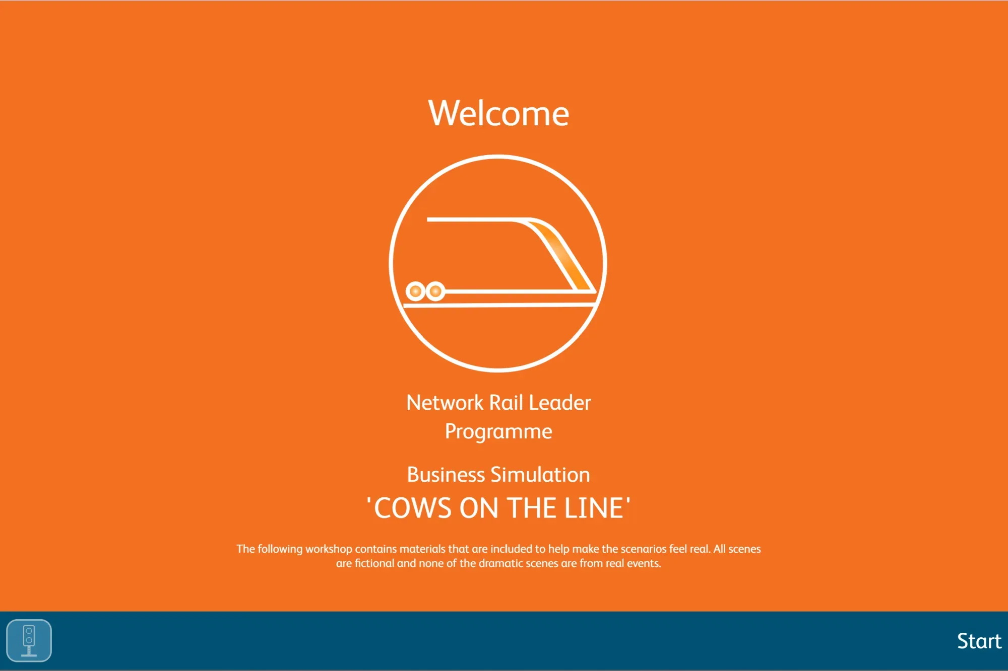 Network rail business simulation
