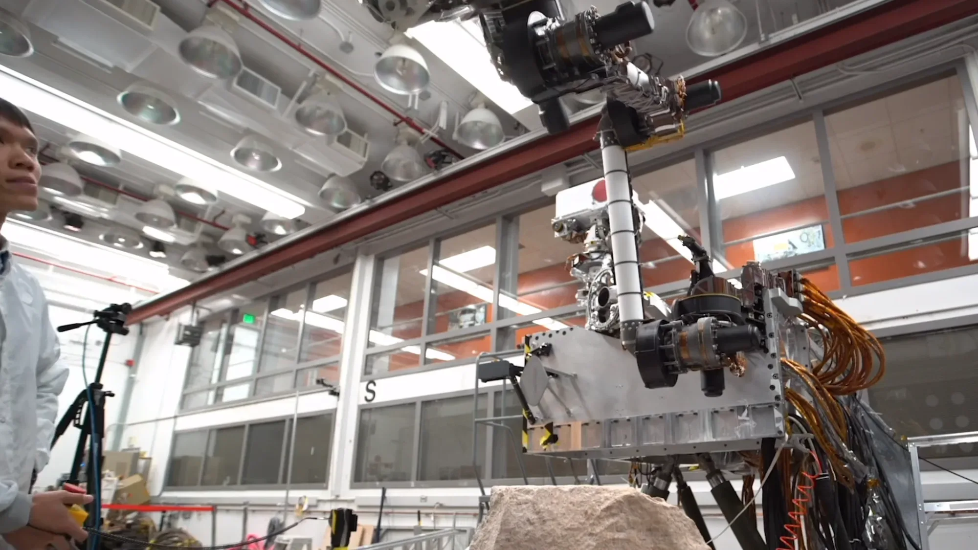 Still from Space Sector Promotional Film for WECA - Floating Harbour film production
